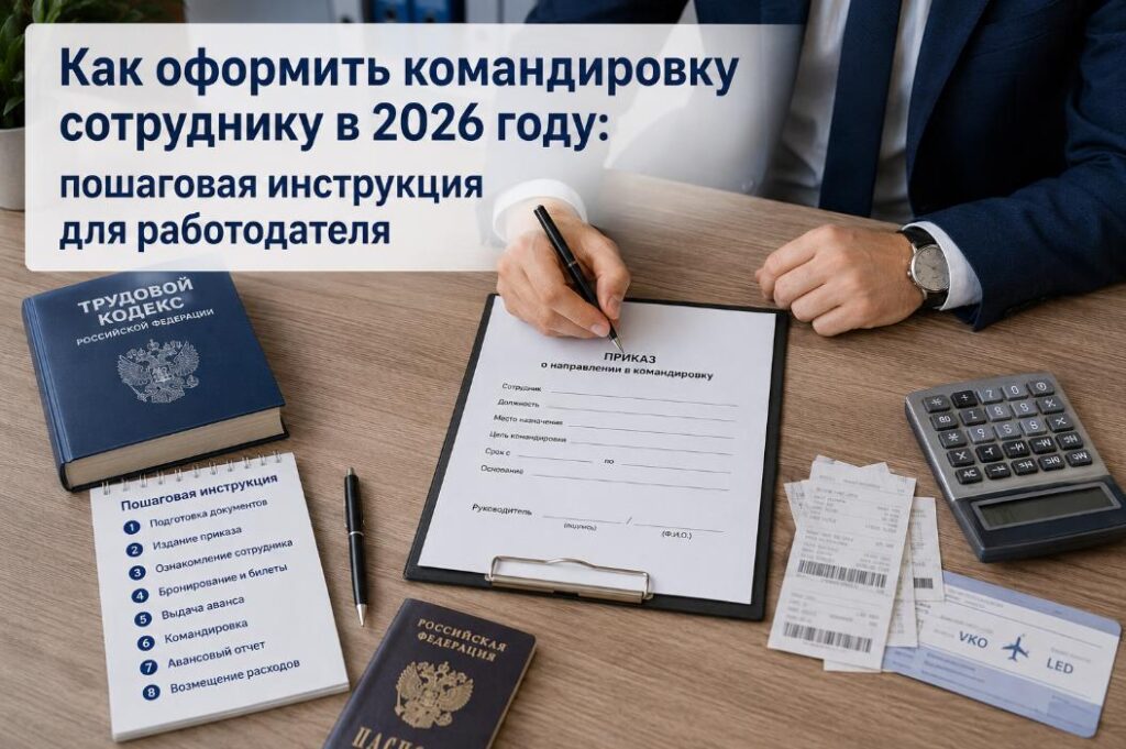 Оформление командировок в 2026